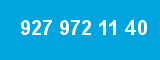 927 972 11 40